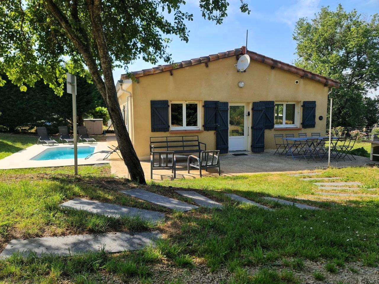 Le Grand Cottage Nature Piscine Chauffee Privee Du Tarn Entre Toulouse Et Albi & Les Cottages Du Tarn Peyrole Exterior foto